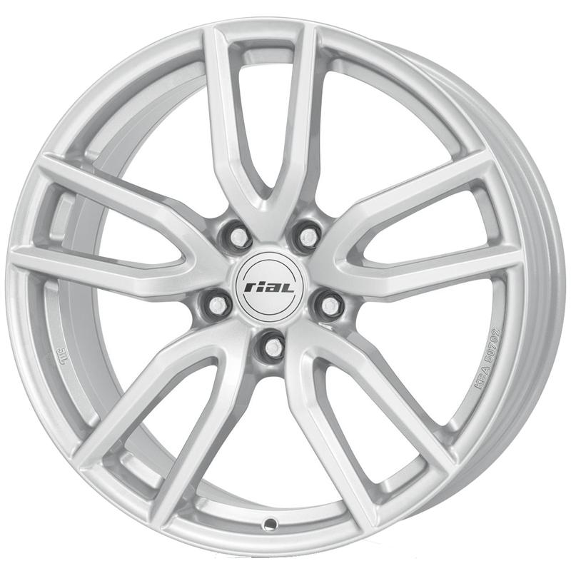 RIAL / TORINO / POLAR SILBER<br>7,5J17" 5X112 48 70,10