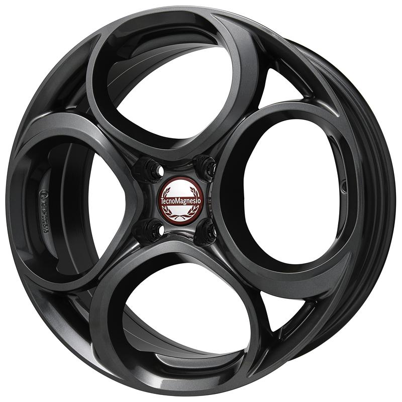 TECNOMAGNESIO / JUNIOR 4 / GUN METALLIC<br>7,0J18" 4X108 35 65,10